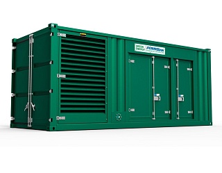 Газовый генератор PowerLink GE 100 NG в контейнере