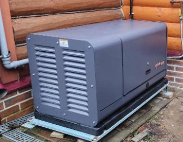 Монтаж газового генератора Mitsui Power Eco GM 10000 с блоком АВР