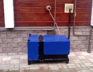 Монтаж газового генератора REG GG 8000 S