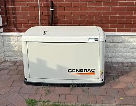 Монтаж и пусконаладка газового генератора Generac 7145