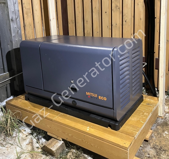 Монтаж и ПНР генератора Mitsui Power Eco GM 10000
