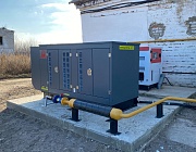 Монтаж газовой электростанции Pramac GGW100G для работы в основном режиме