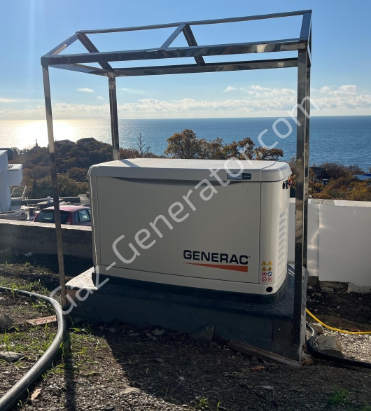 Монтаж и ПНР газового генератор Generac 7146 с АВР