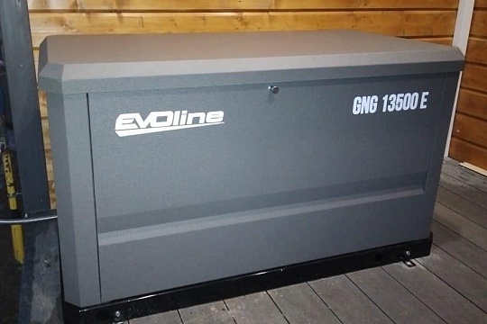 Монтаж генератора EvoLINE GNG 13500 E с АВР