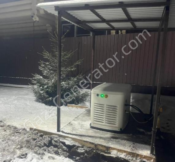 Пусконаладочные работы газового генератора Generac 7232 с АВР 