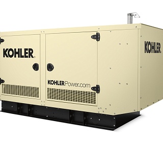 Газовая электростанция Kohler KG50 в кожухе