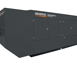 Газовый генератор Generac SG160/PG144 в кожухе