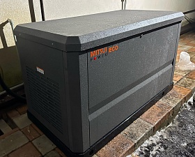 Монтаж и ПНР газового генератора Mitsui Power GM 20000