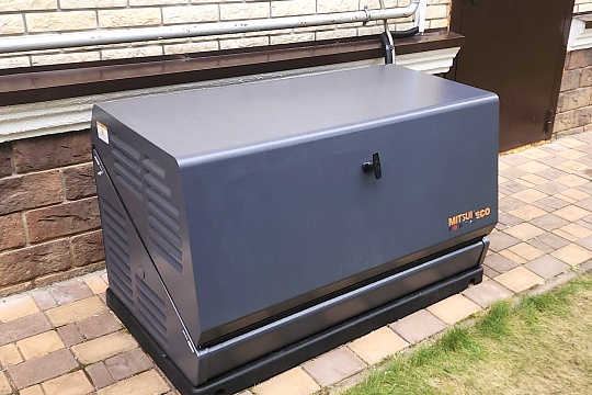 Классический монтаж газовой электростанции Mitsui Power GM 7000