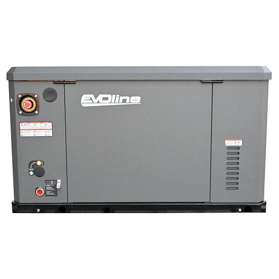 Газовый генератор EVOline GNG 19000 E вид сзади