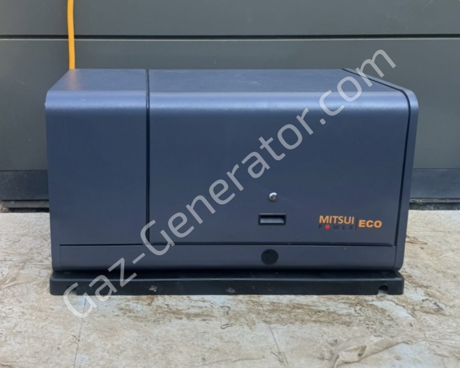 Монтаж газогенератора Mitsui Power GM 10000 с автоматическим вводам резерва