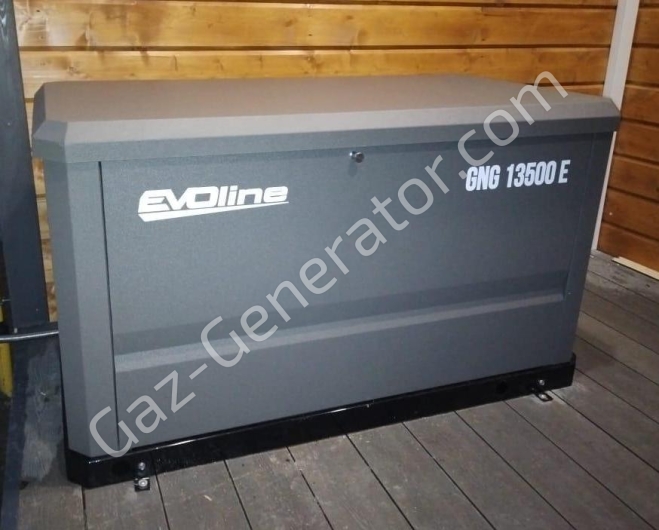 Монтаж генератора EvoLINE GNG 13500 E с АВР