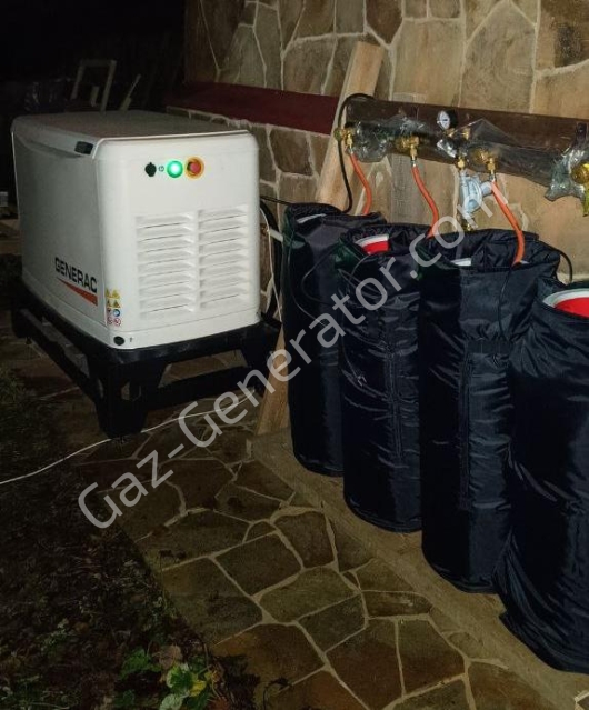 Монтаж и ПНР генератора Generac 7189 с АВР