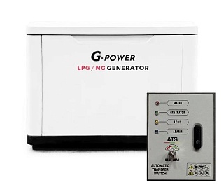 Газовый генератор G-power SL11000WSE с АВР