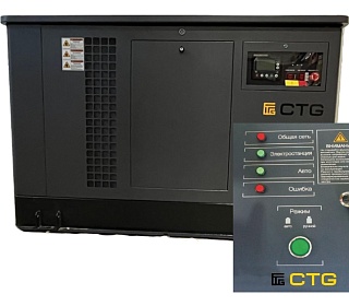 Газовый генератор CTG CU30000TSA с АВР