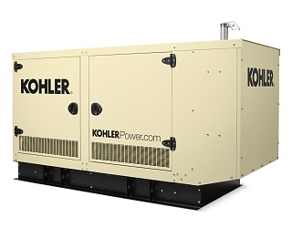Газовая электростанция Kohler KG40 в кожухе