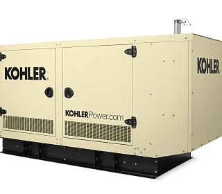 Газовая электростанция Kohler KG40 в кожухе
