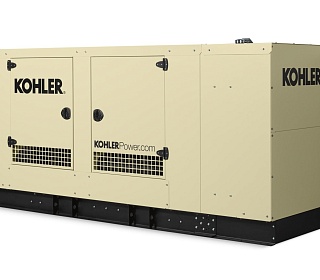 Газовая электростанция Kohler KG100 в кожухе