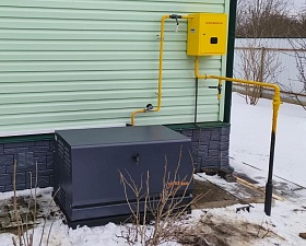 Монтаж и ПНР газового генератора Mitsui Power GM 7000 с АВР