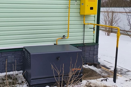 Монтаж и пусконаладочные работы газового генератора Mitsui Power Eco GM 7000 с АВР