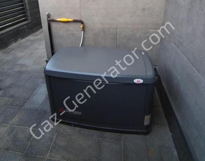 Монтаж и пусконаладочные работы газового генератора Pramac GA10000 (7245)