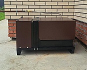 Монтаж газового генератора REG GG 8000 S с АВР