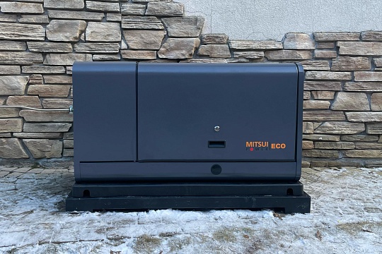 Монтаж генератора Mitsui Power Eco GM 12000