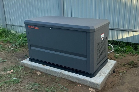 Монтаж и ПНР газового генератора Mitsui Power GM 13000