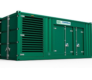 Газовый генератор PowerLink GE 75 NG в контейнере