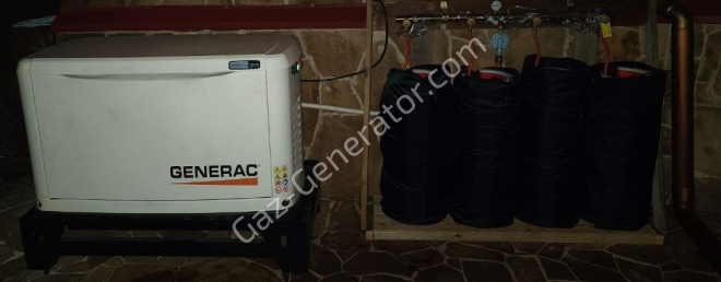 Монтаж и ПНР генератора Generac 7189 с АВР
