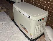 Монтаж газового генератора типа Generac 7145