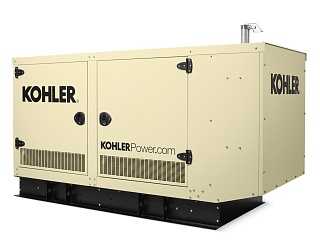 Газовая электростанция Kohler KG45 в кожухе