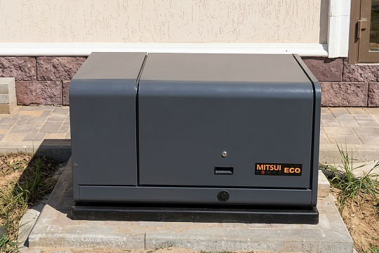 Монтаж и ПНР газового генератора Mitsui Power GM 7000 с АВР