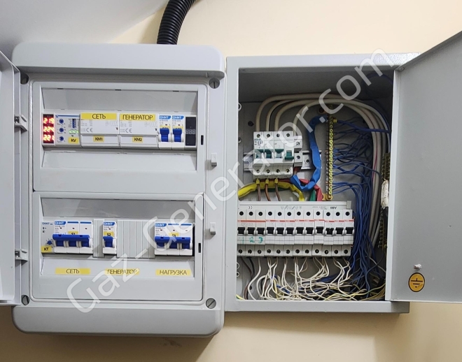 Комплексная установка газовой электростанции Mitsui Power GM 7000 с АВР