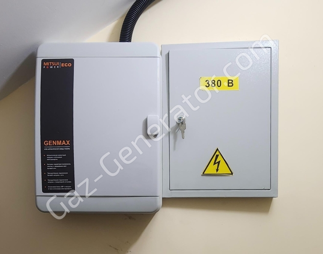 Комплексная установка газовой электростанции Mitsui Power GM 7000 с АВР