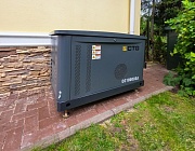 Монтаж газового генератора CTG CG10000SA с газгольдером