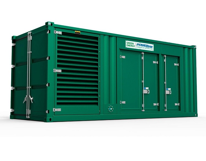 Газовый генератор PowerLink GE 220 NG в контейнере