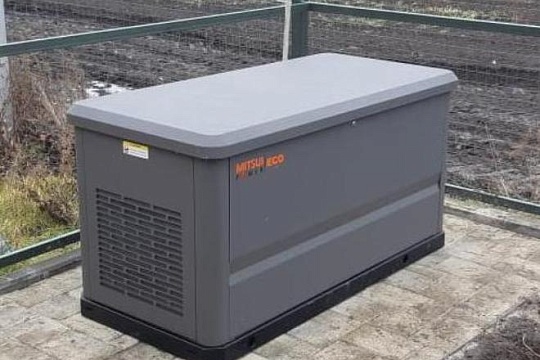 Монтаж генератора Mitsui GM 13000