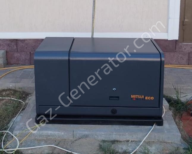 Монтаж и ПНР газового генератора Mitsui Power GM 7000 с АВР