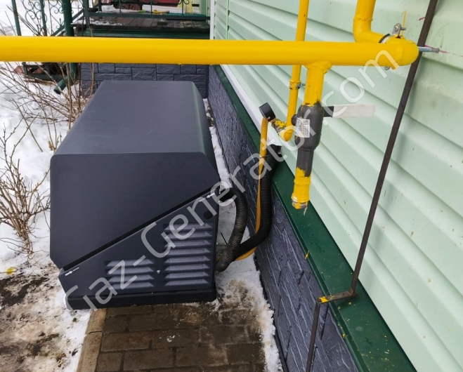 Монтаж и ПНР газового генератора Mitsui Power GM 7000 с АВР