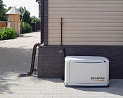 Монтаж газового генератора Generac 7146 с АВР