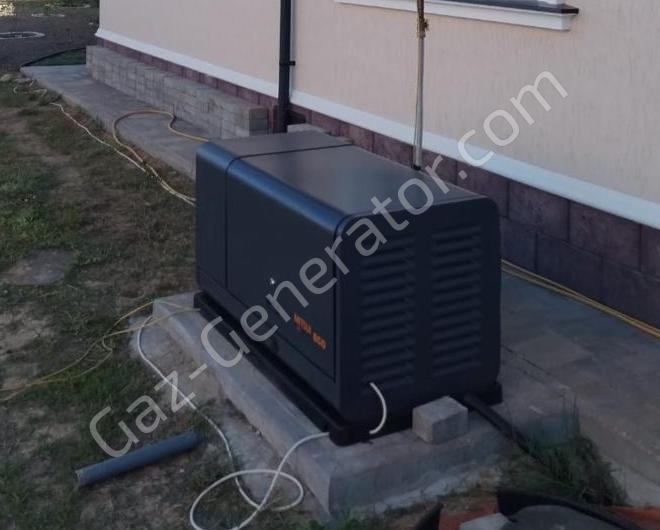 Монтаж и ПНР газового генератора Mitsui Power GM 7000 с АВР
