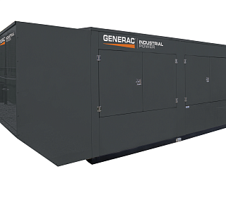 Газовый генератор Generac SG184/PG166 в кожухе