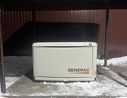 Пусконаладочные работы газового генератора Generac 7232 с АВР 