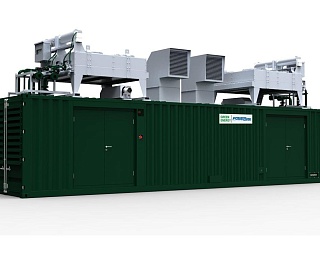 Газовый генератор PowerLink GXE 550 NG в контейнере