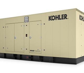 Газовая электростанция Kohler RZXD300 в кожухе