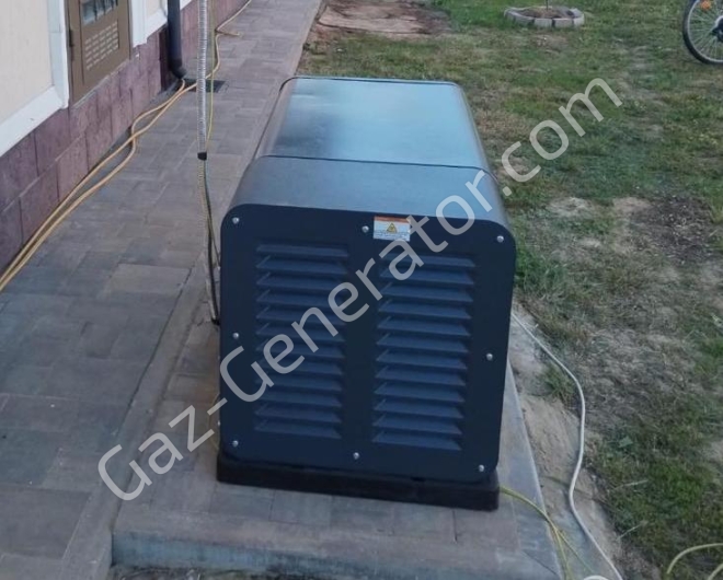 Монтаж и ПНР газового генератора Mitsui Power GM 7000 с АВР