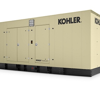Газовая электростанция Kohler RZXD400 в кожухе