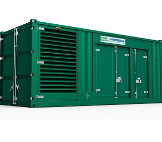 Газовый генератор PowerLink GE 100 NG в контейнере