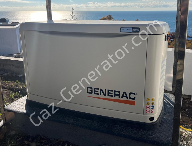 Монтаж и ПНР газового генератор Generac 7146 с АВР
